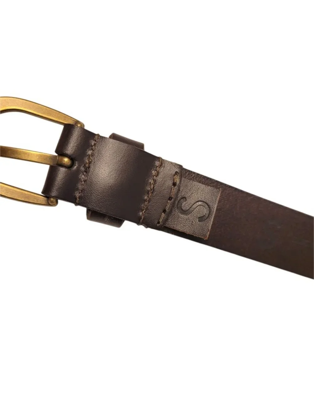 Lucky Brand Boho Beaded Leather Belt